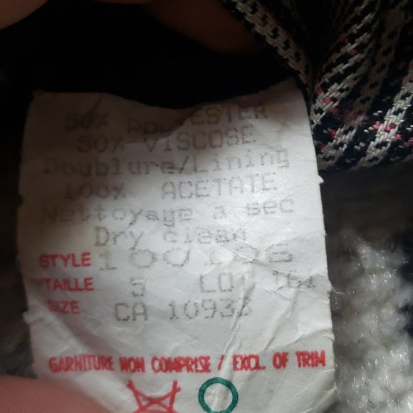 Retro Vintage Blazer with Primary colors - Picture 9 of 10